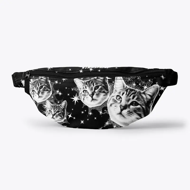 Kitty Cat Spacey Meow Fanny Pack