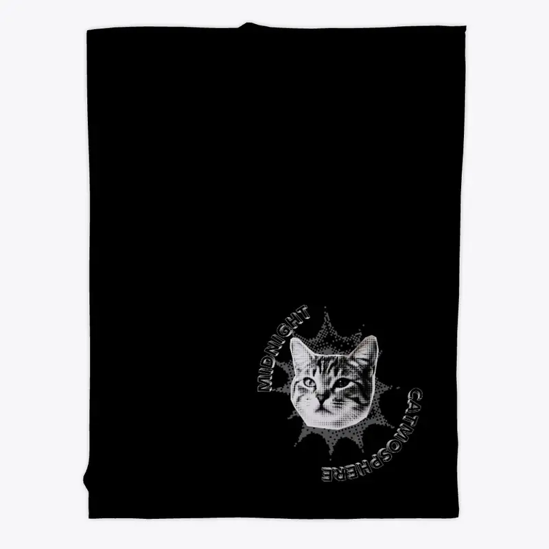 Midnight Kitty Catmosphere Blanket