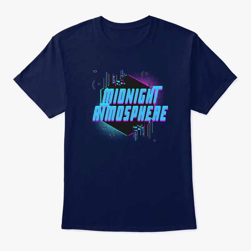 Glitchy Neon Band Shirt 